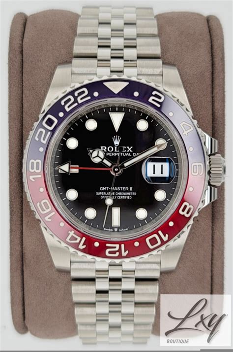 quanto pesa il rolex gmt master ii ref 126710blro|rolex gmt master ii.